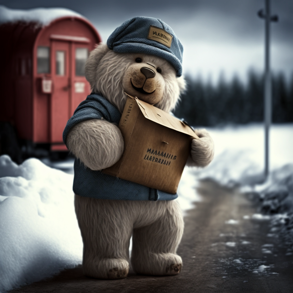 Bamsebyens postbud. Undervisningen.dk